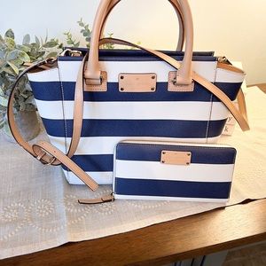 Kate Spade Satchel with Matching Wallet